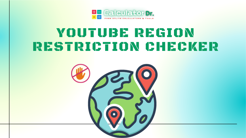 YouTube Region Restriction Checker